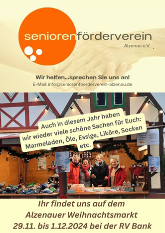 Weihnachtsmarkt 2024 in Alzenau